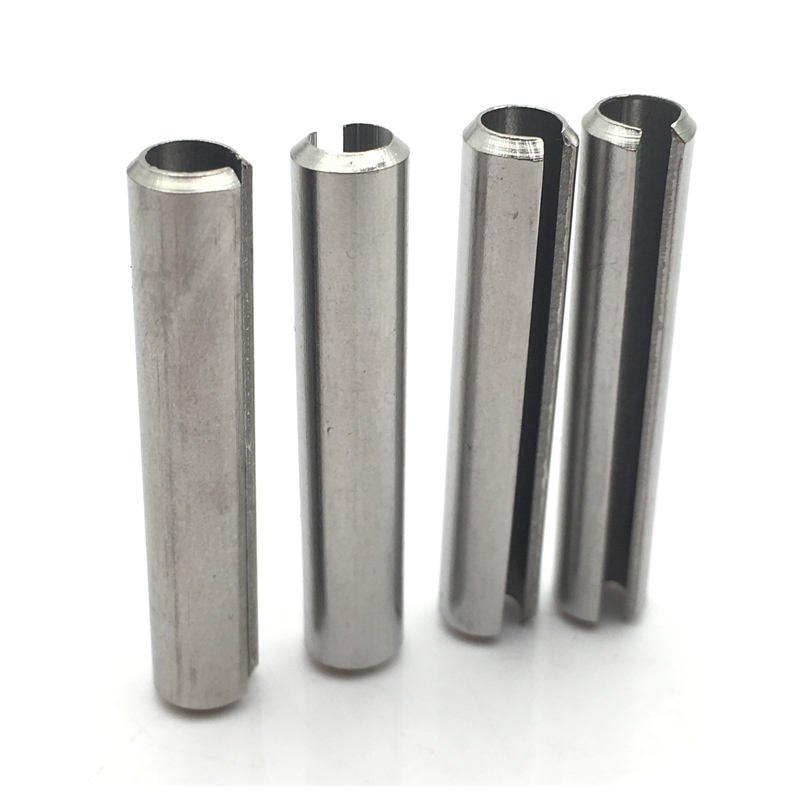 din1481 stainless steel spring pins | 304 / 316 slotted spring pin manufacturer & wholesale supplier