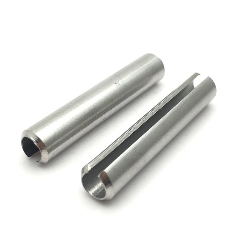 din1481 stainless steel spring pins | 304 / 316 slotted spring pin manufacturer & wholesale supplier