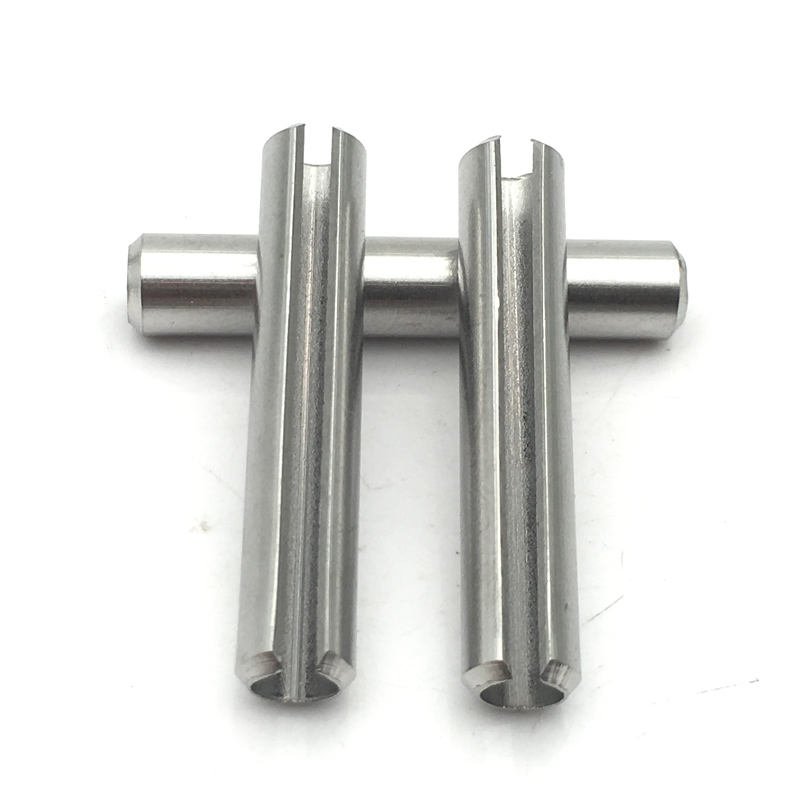 din1481 stainless steel spring pins | 304 / 316 slotted spring pin manufacturer & wholesale supplier