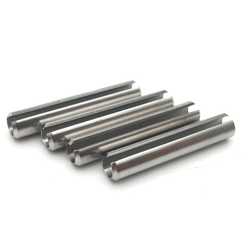 din1481 stainless steel spring pins | 304 / 316 slotted spring pin manufacturer & wholesale supplier