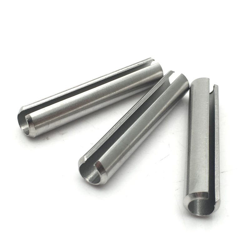 din1481 stainless steel spring pins | 304 / 316 slotted spring pin manufacturer & wholesale supplier