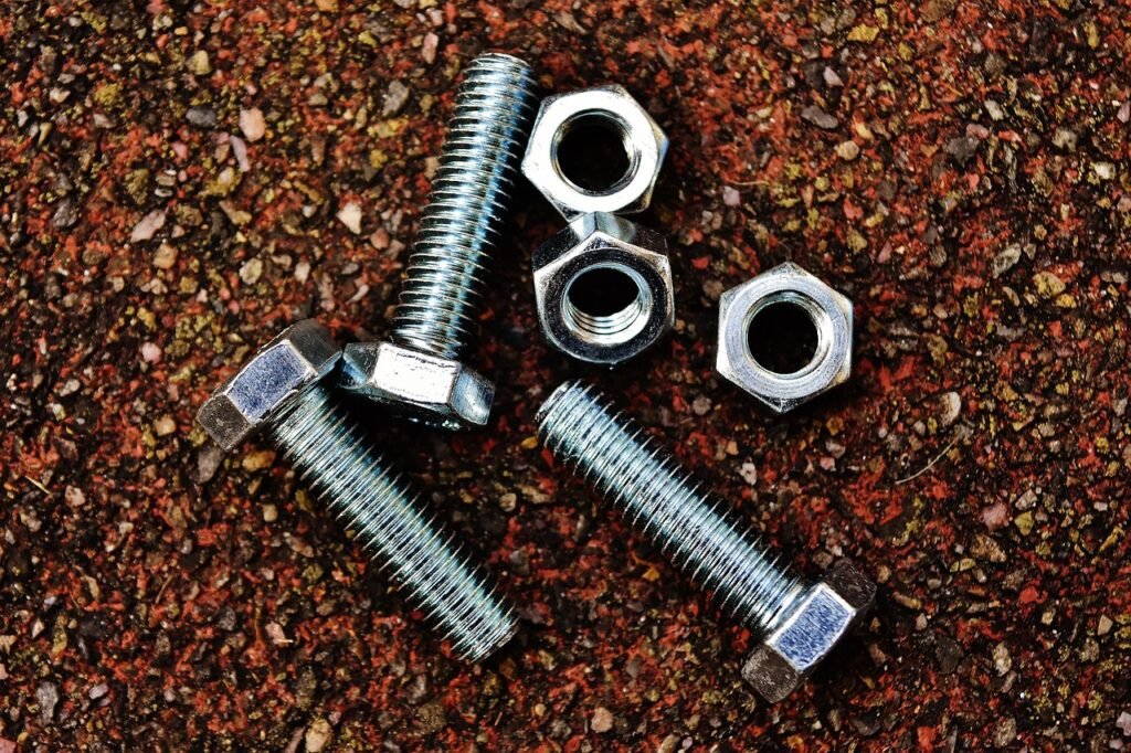 screws, nuts, hex bolt, construction material, silver, screws, screws, screws, screws, screws