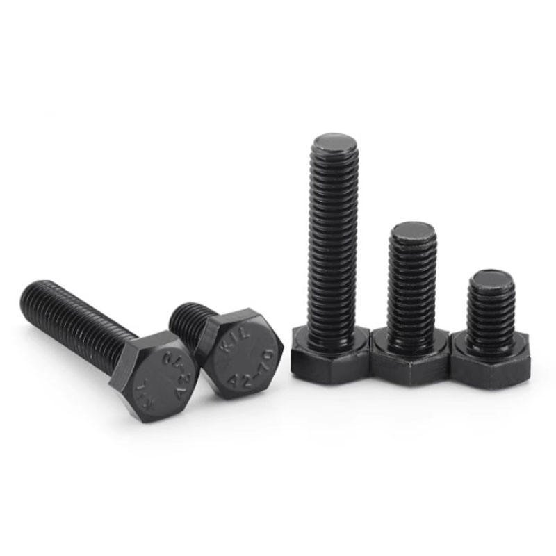 durable m6 & m8 din933 hex bolts – high strength stainless steel fasteners for industrial & construction use