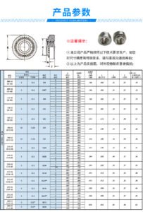 304 stainless steel galvanized self clinching nuts – high strength threaded fasteners for sheet metal assembly