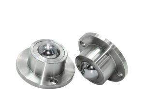 stainless steel flange mounted ball transfer unit for conveyor & material handling systems