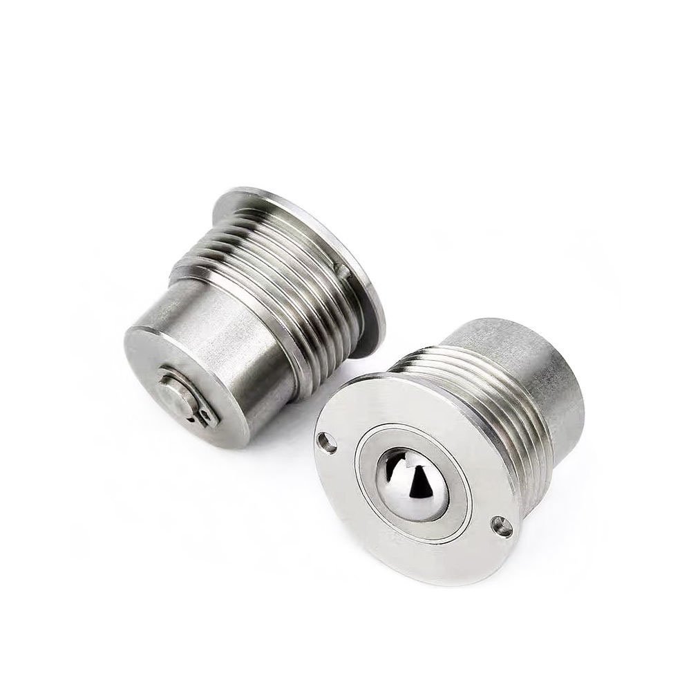 Heavy Duty Stainless Steel Ball Roller Spring Plunger - External Threaded Positioning Bolt - Image 5