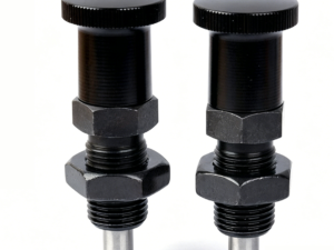 Close-up of SNIP000002 precision locking pin with spring-loaded mechanism by sinoboltco.com.