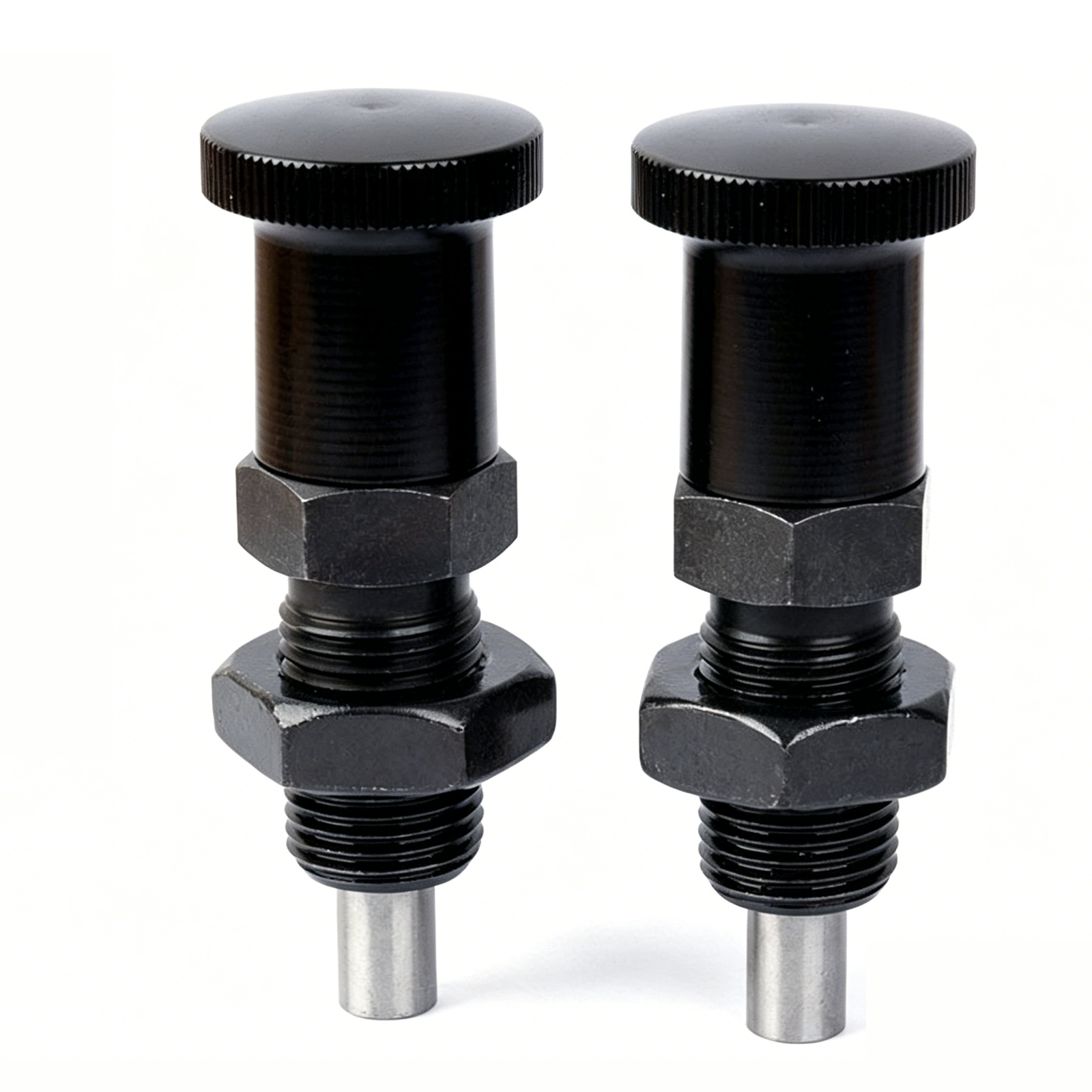 Close-up of SNIP000002 precision locking pin with spring-loaded mechanism by sinoboltco.com.