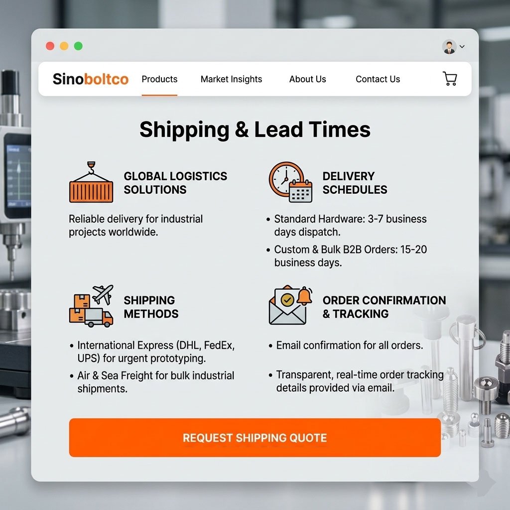 Shipping & Lead Times
