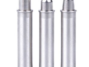 Precision machined stainless steel indexing plungers with h7 diameter tolerance check