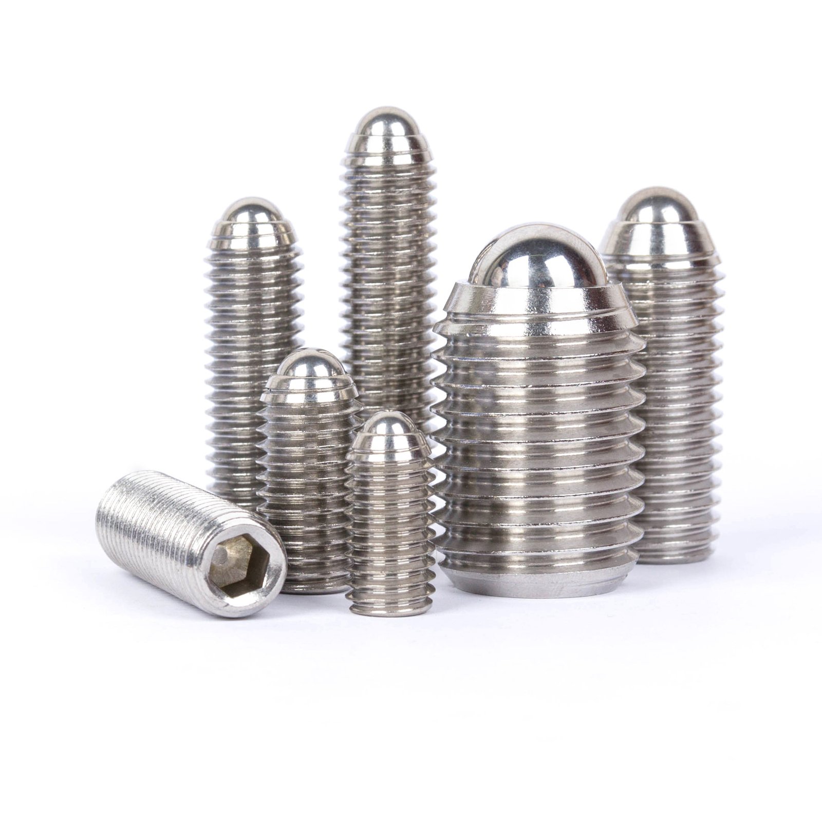 SNBP000005 spring-loaded ball plunger internal structure diagram from sinoboltco precision fastener factory