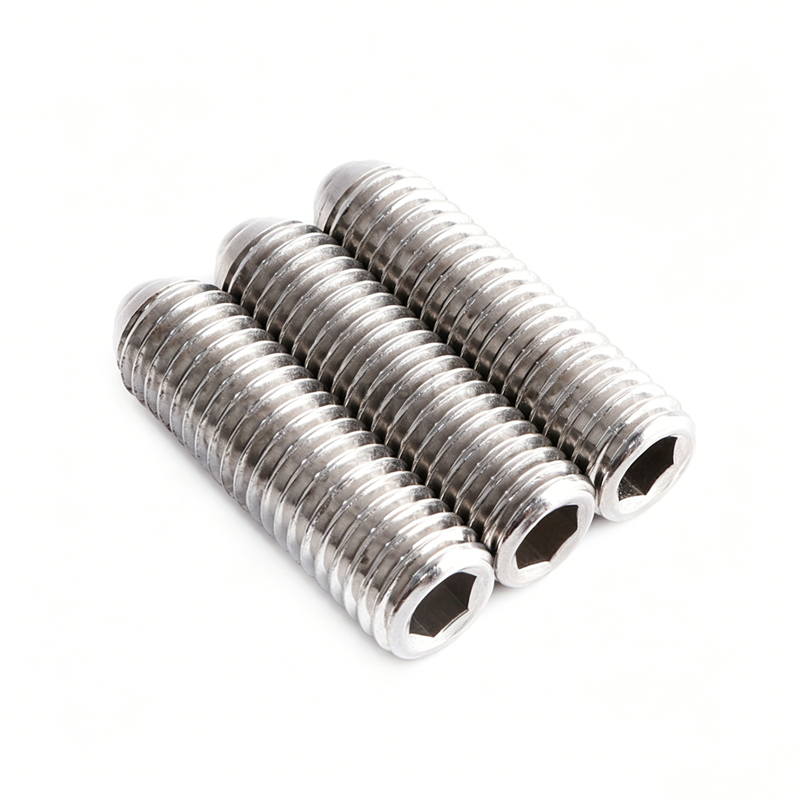 Technical dimension drawing of sinoboltco SNBP000005 inner hex ball plunger spring positioning pin with size table