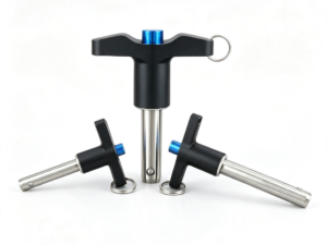 T-handle stainless steel ball lock pin snblp000008 dimension specification drawing sinoboltco