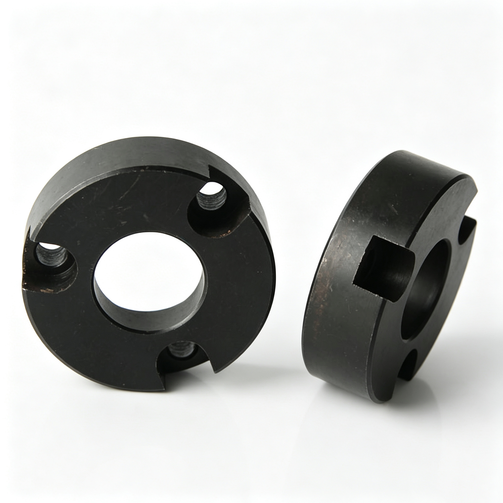 cross section schematic showing installation of locking clamp bushing snblp0000102 on sub plate