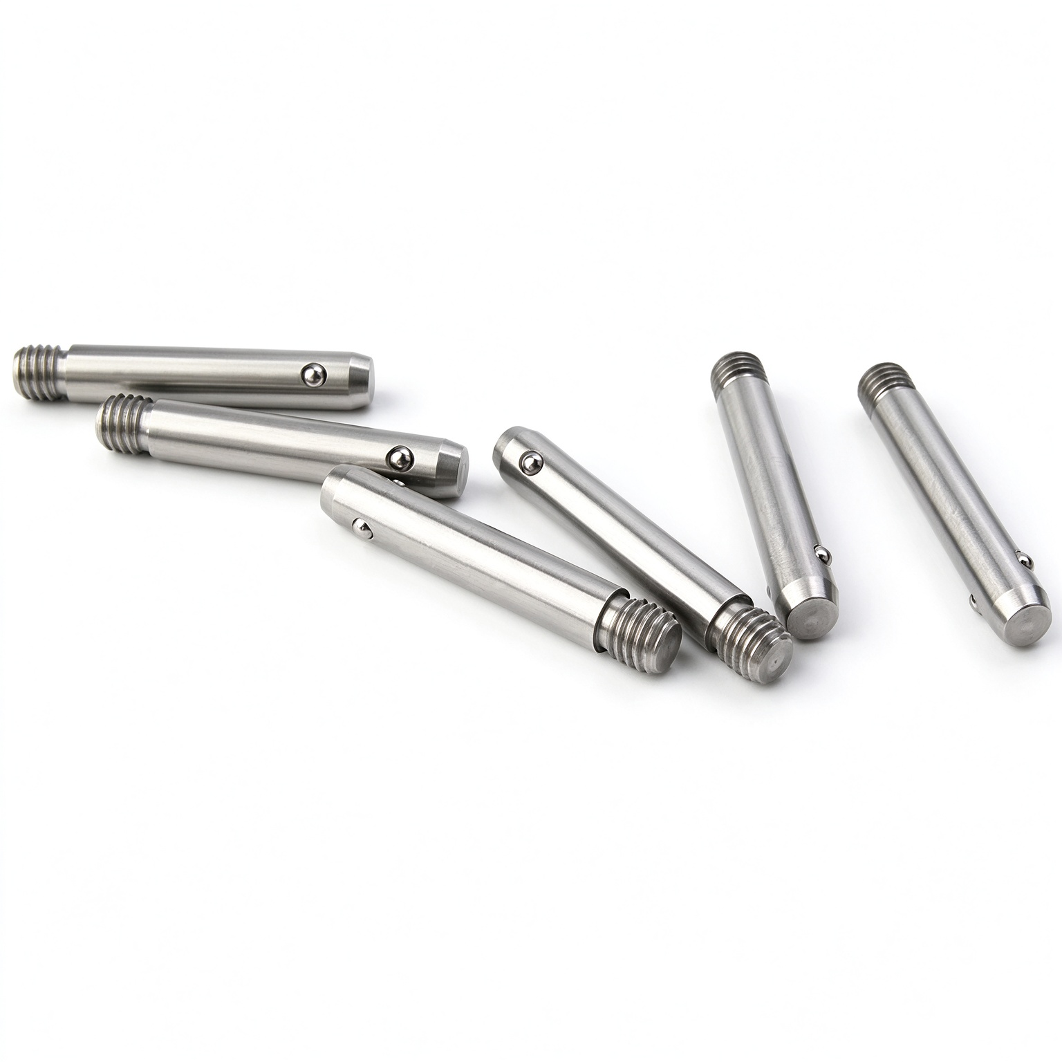 Sinoboltco snblp000019 threaded ball lock pin installed on precision industrial jig fixture frame