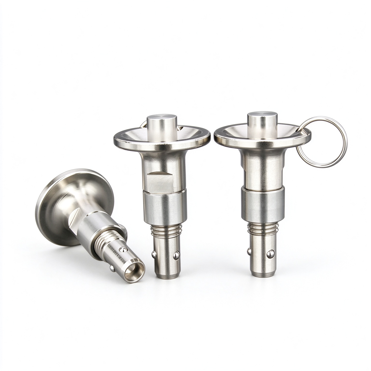 sinoboltco SNBLP Series snblp000016 threaded adjustable ball lock pin with T handle and pull ring