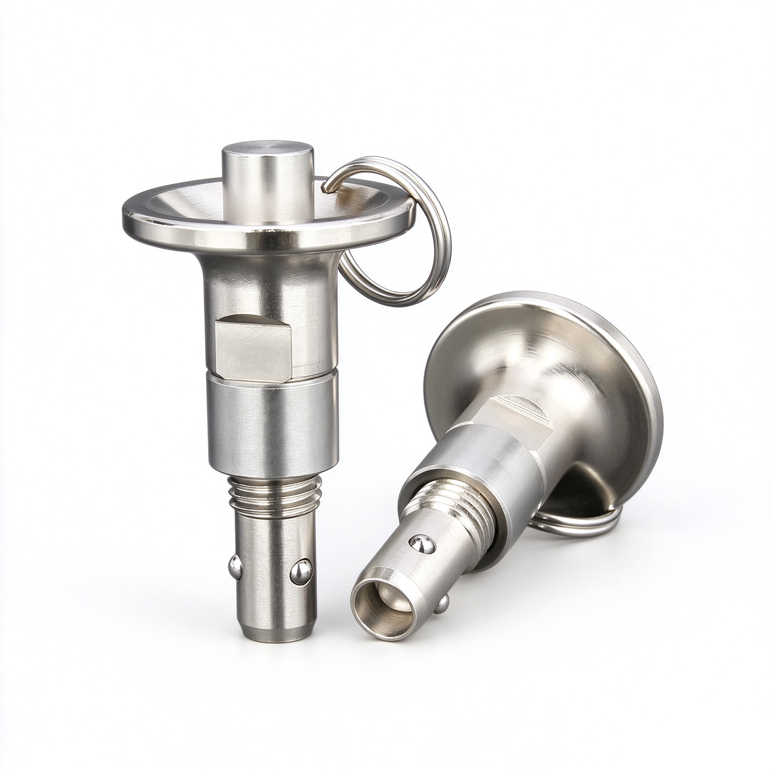 Technical engineering dimension drawing for sinoboltco snblp000016 metric threaded detent pin