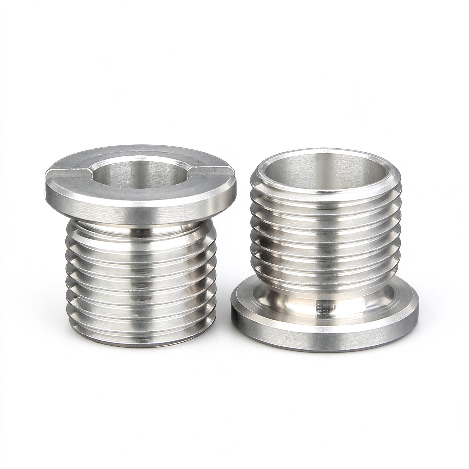 Dimensional engineering drawing for snblp000018 threaded locating sleeve showing M12x1.5 and M16x1.5 thread specifications