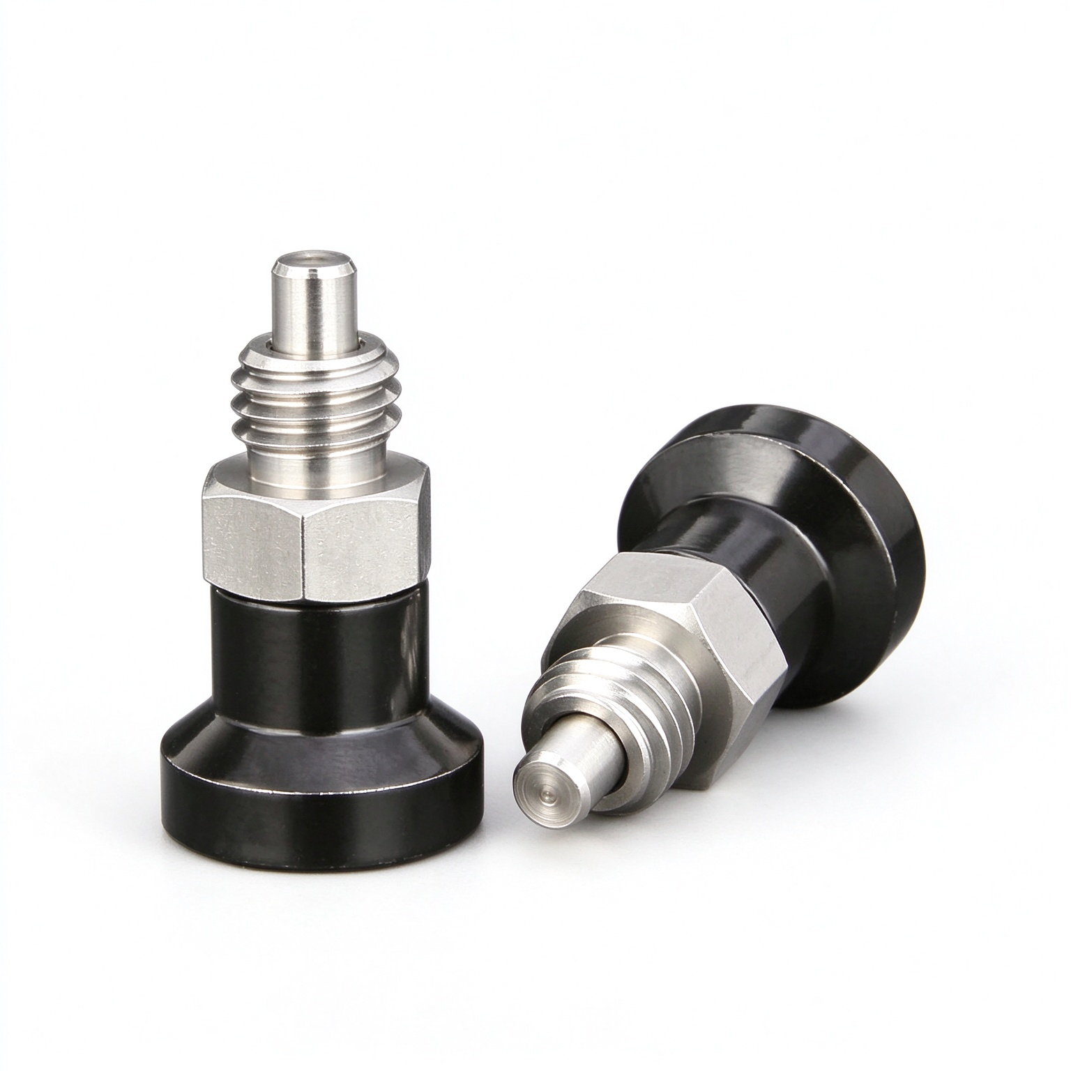 Stainless steel return type index plunger snip00009-1 dimension spec sheet by sinoboltco